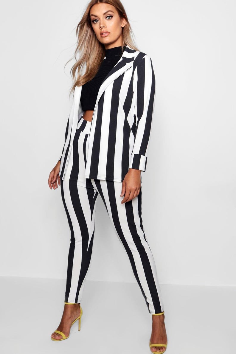 Boohoo Striped Suit Co-Ord
