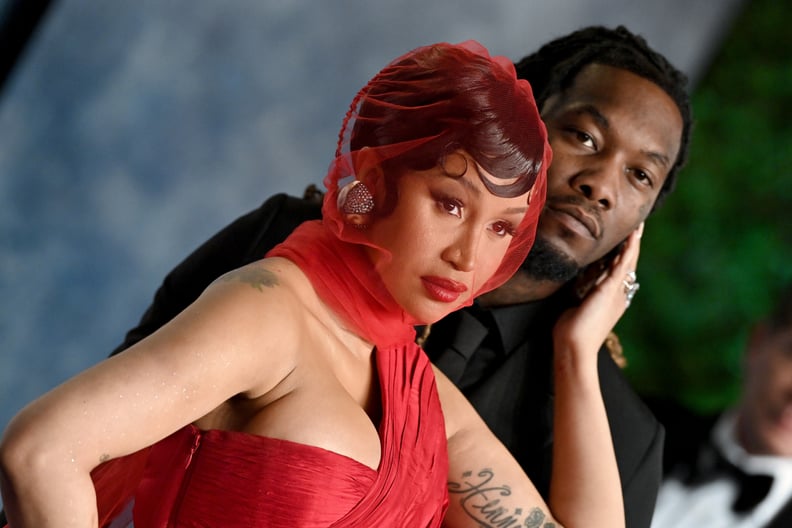 BEVERLY HILLS, CALIFORNIA - MARCH 12: Cardi B and Offset attend the 2023 Vanity Fair Oscar Party hosted by Radhika Jones at Wallis Annenberg Center for the Performing Arts on March 12, 2023 in Beverly Hills, California. (Photo by Axelle/Bauer-Griffin/Film