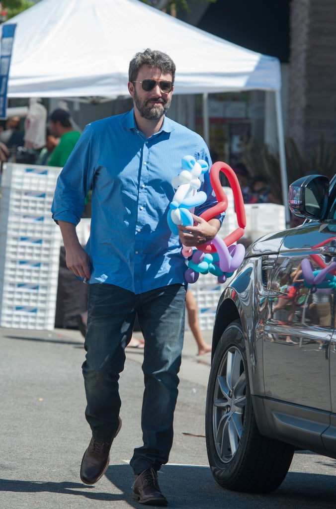 Ben Affleck and Jennifer Garner at Farmers Market in LA