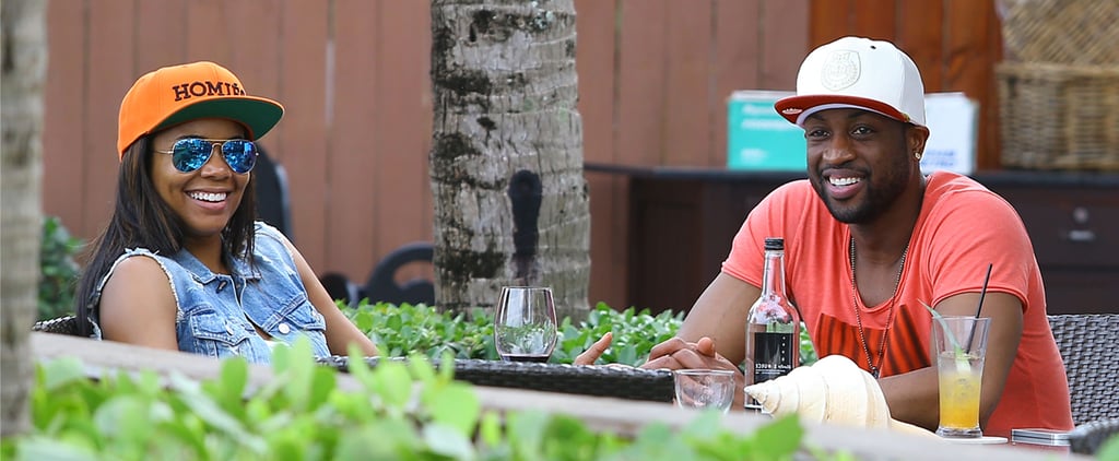 Gabrielle Union and Dwyane Wade Having Lunch in Miami