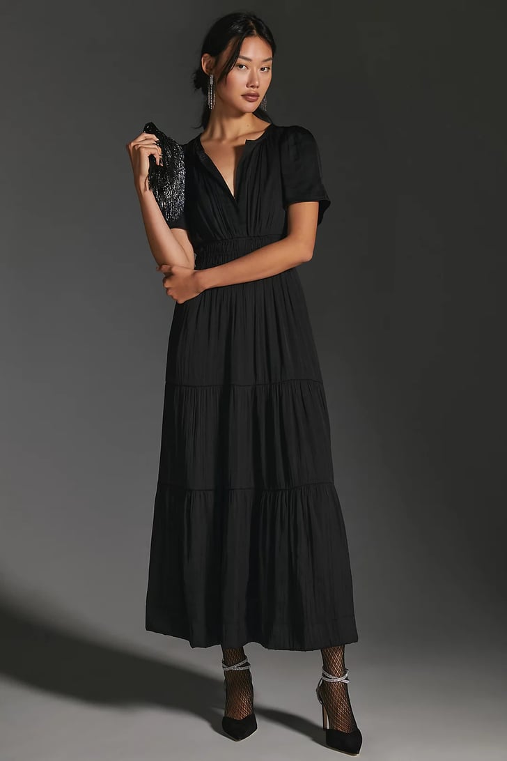 A Maxi Dress Anthropologie The Somerset Maxi Dress Best Black