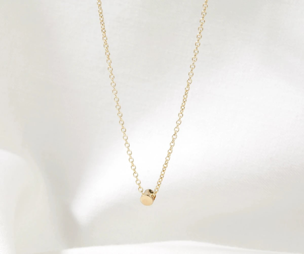9ct Yellow & White Gold Diamond Necklace - Hadley's of Lymington