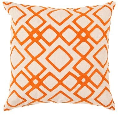 Surya Home Geometric Diamond Linen Accent Pillow ($41, originally $69)