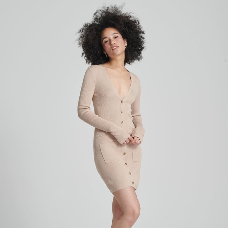 Naadam Ribbed Cardigan Dress | I Am a 