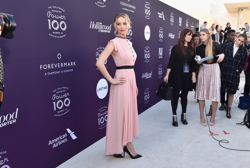 Jennifer Lawrence's Pink Philosophy Dress