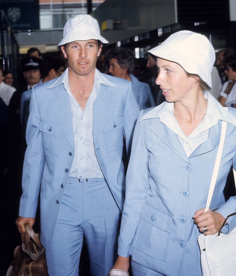 Princess Anne and Captain Mark Phillips