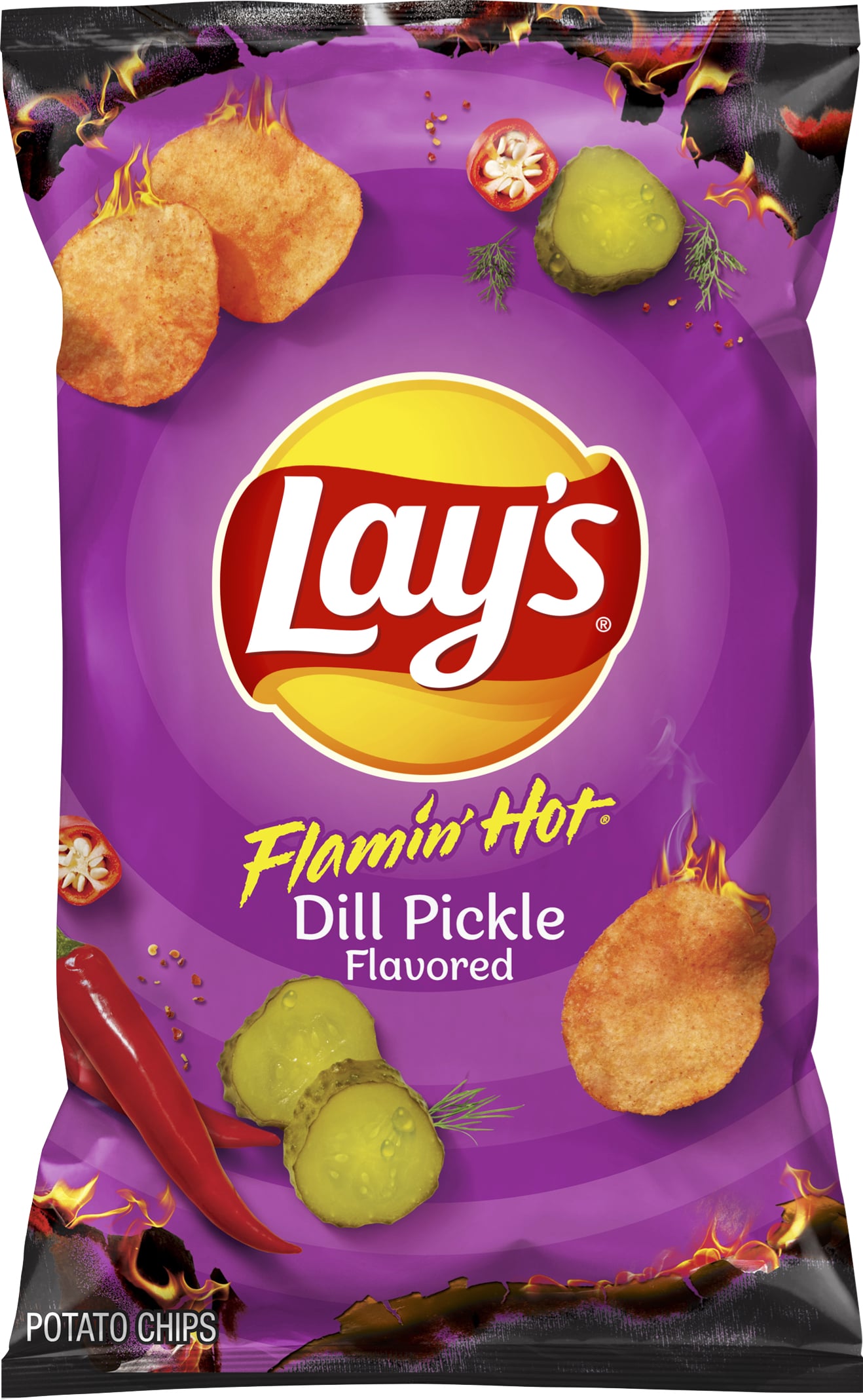Lay s Flamin Hot Dill Pickle Flavor Is Back Permanently