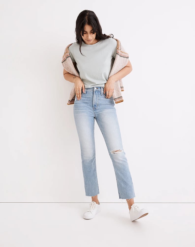 Classic Jeans: Madewell The Perfect Vintage Jean in Coney Wash: Destroyed Edition