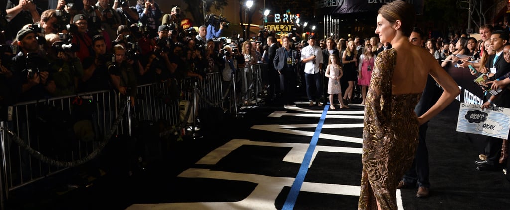 Divergent Premiere Red Carpet Dresses