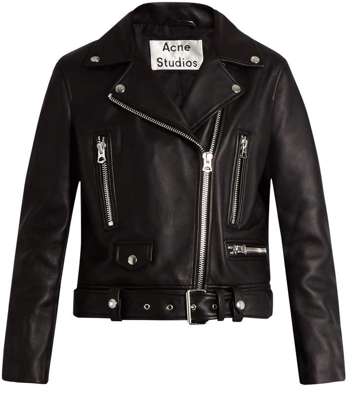 Acne Studios Mock Leather Biker Jacket