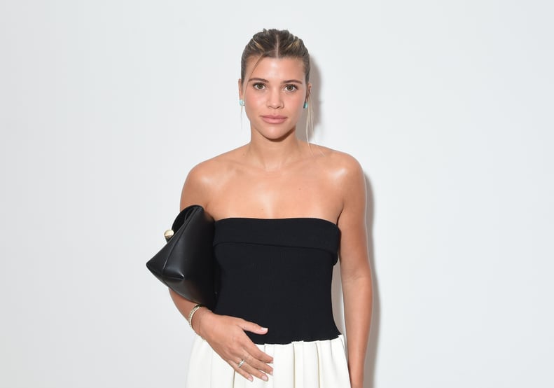 Sofia Richie at the Proenza Schouler Spring 2024 Ready To Wear Fashion Show at Phillips Auction House on September 9, 2023 in New York, New York. (Photo by Gilbert Flores/WWD via Getty Images)