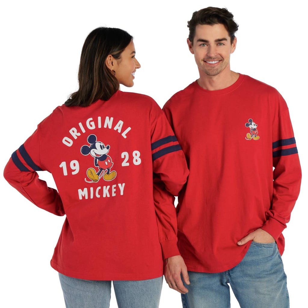 A Casual T-Shirt: Mickey Mouse Classic Long Sleeve T-Shirt