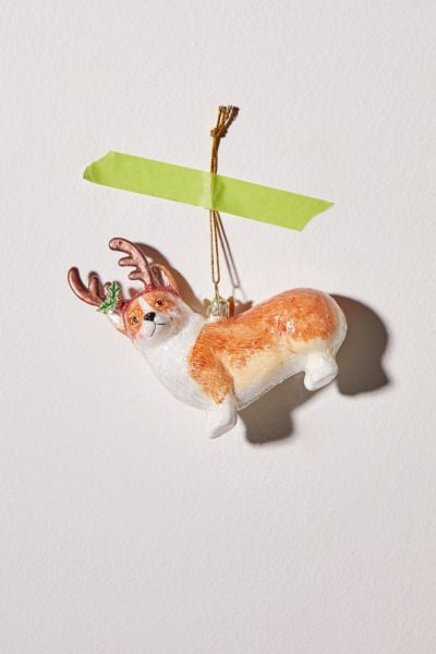 Corgi Christmas Ornament