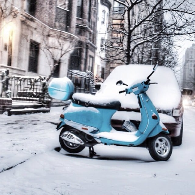 Snow day, Manhattan style.
Source: Instagram user lelobnu