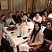 David and Victoria Beckham Dinner Instagram Photo June 2018