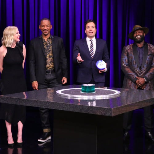 Will Smith and Kirsten Dunst Play Catchphrase Tonight Show