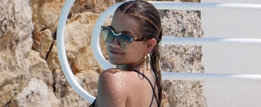 Rita Ora in a Bikini in Cannes May 2017