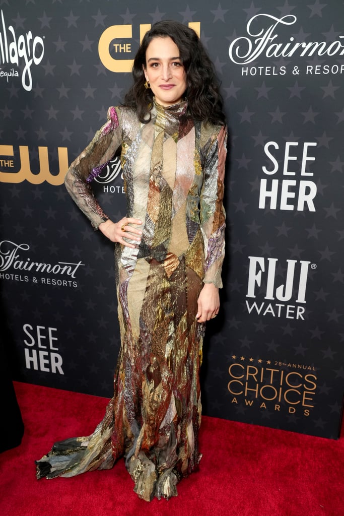 Jenny Slate at the 2023 Critics' Choice Awards