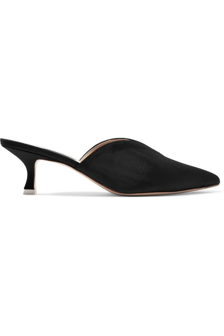 the attico satin mules