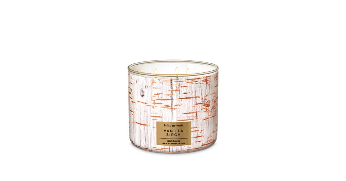 Bath Amp Body Works Vanilla Birch 3 Wick Candle Bath And Body