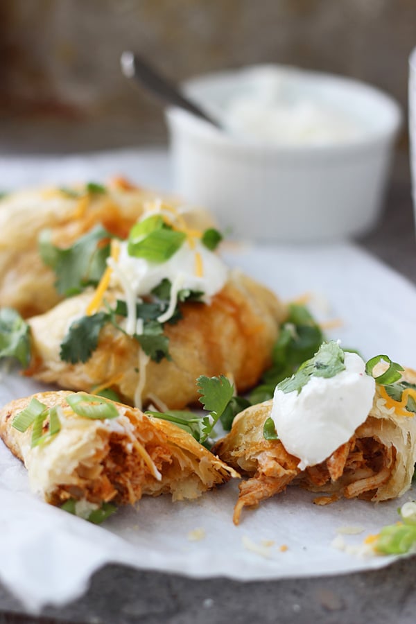 Chicken Enchilada Empanadas