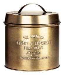 Gold Tin With Lid