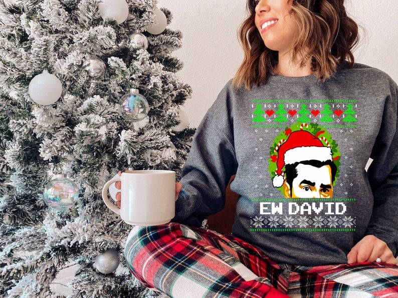 Ew David Christmas Sweatshirt