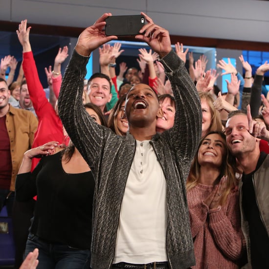 Will Smith Taking Selfies With the Ellen DeGeneres Audience