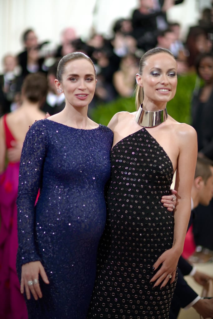 Pictured: Olivia Wilde and Emily Blunt