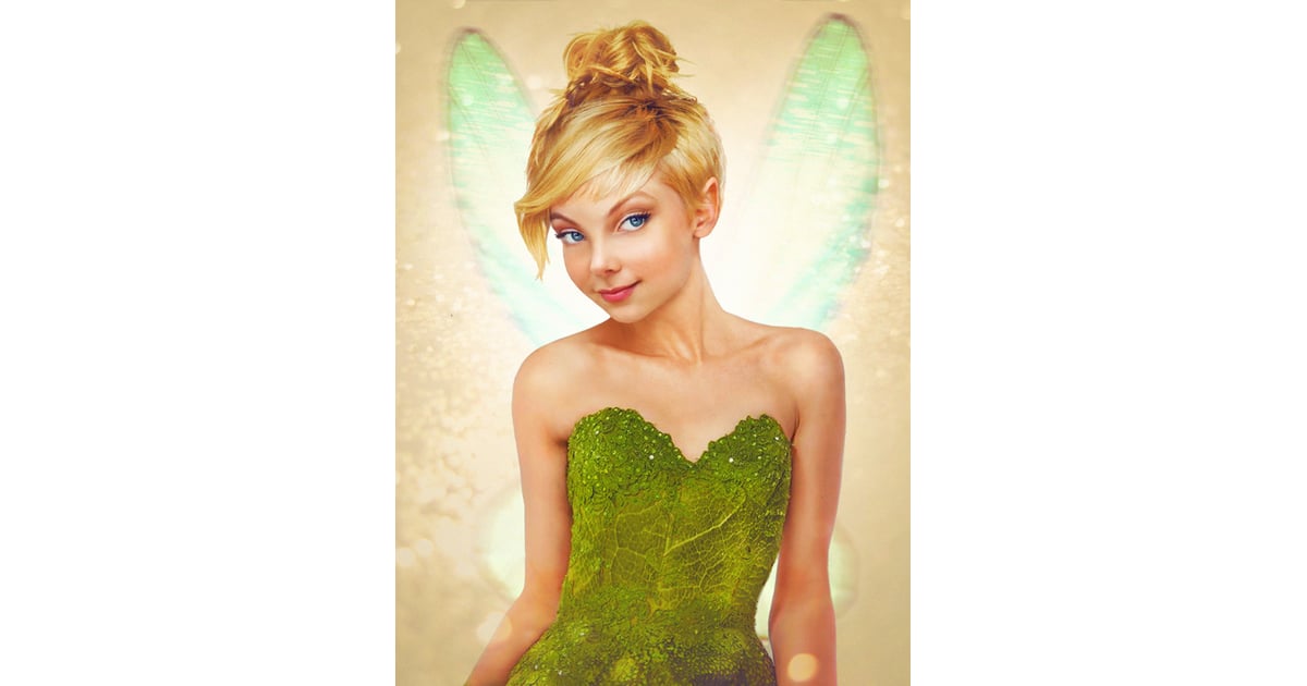 Tinkerbell Real Life Disney Princess Art Popsugar Love