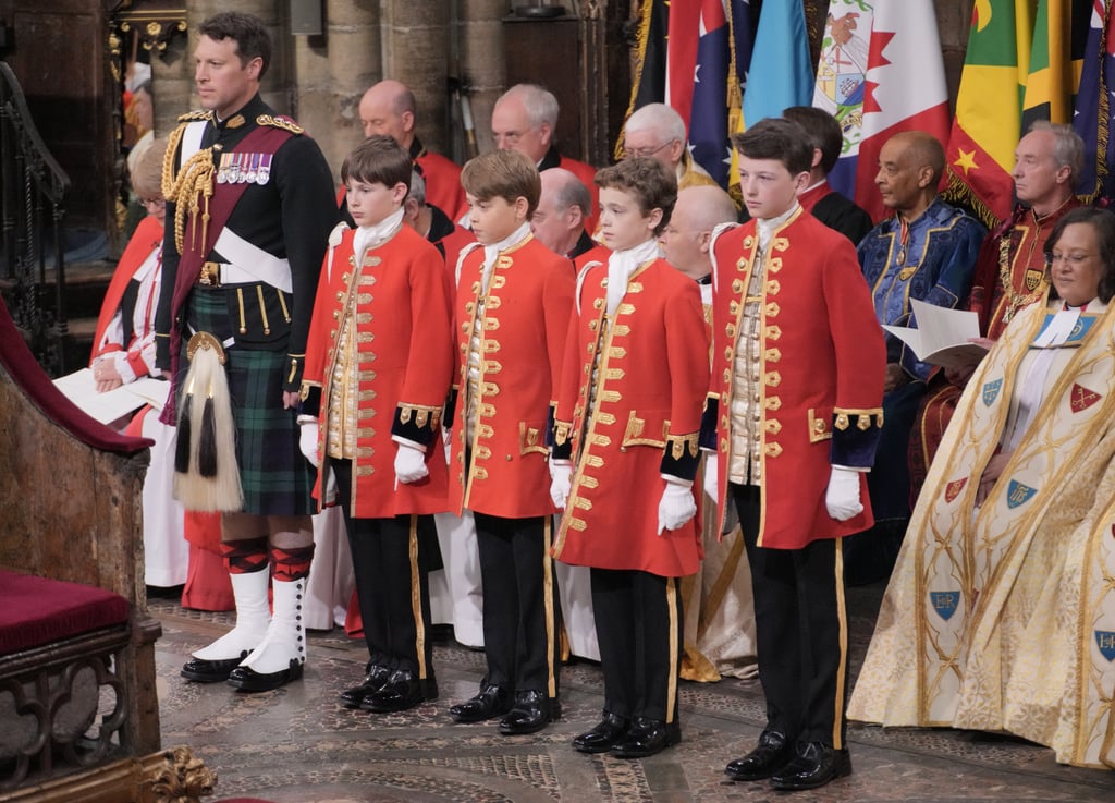 国王查尔斯保镖约翰尼·汤普森在国王的加冕