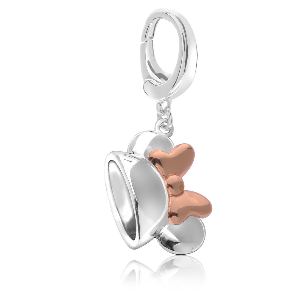 Minnie Mouse Rose Gold Ear Hat Charm ($55)