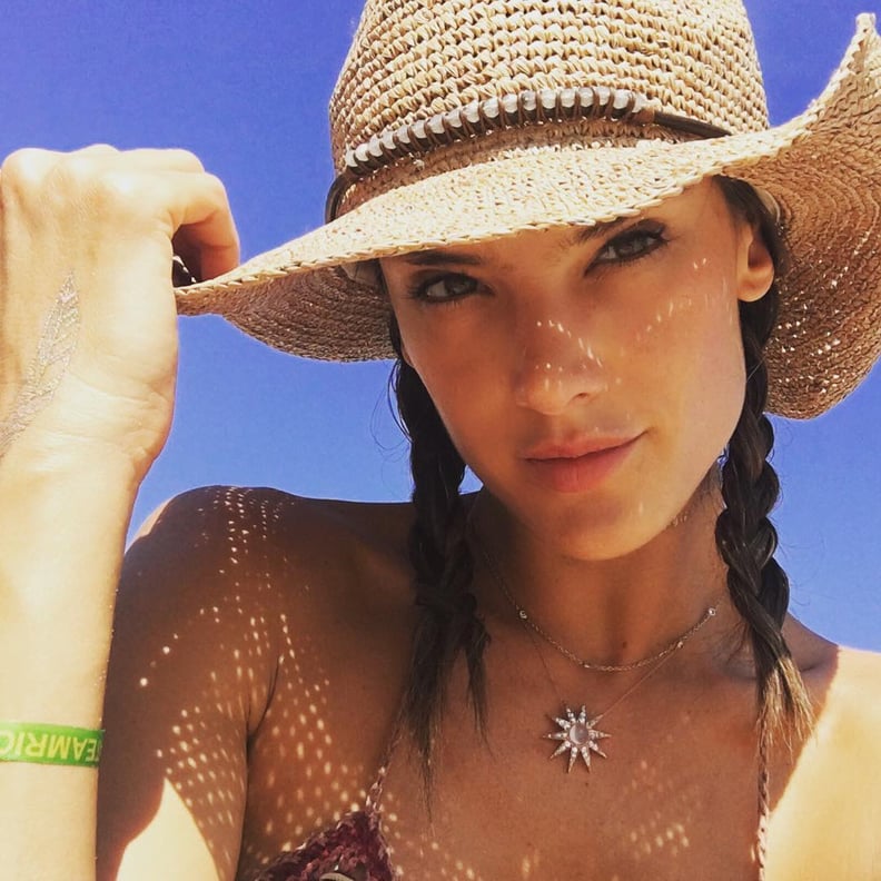 Alessandra Ambrosio Gave Her Instagram Followers A Glimpse Of Her