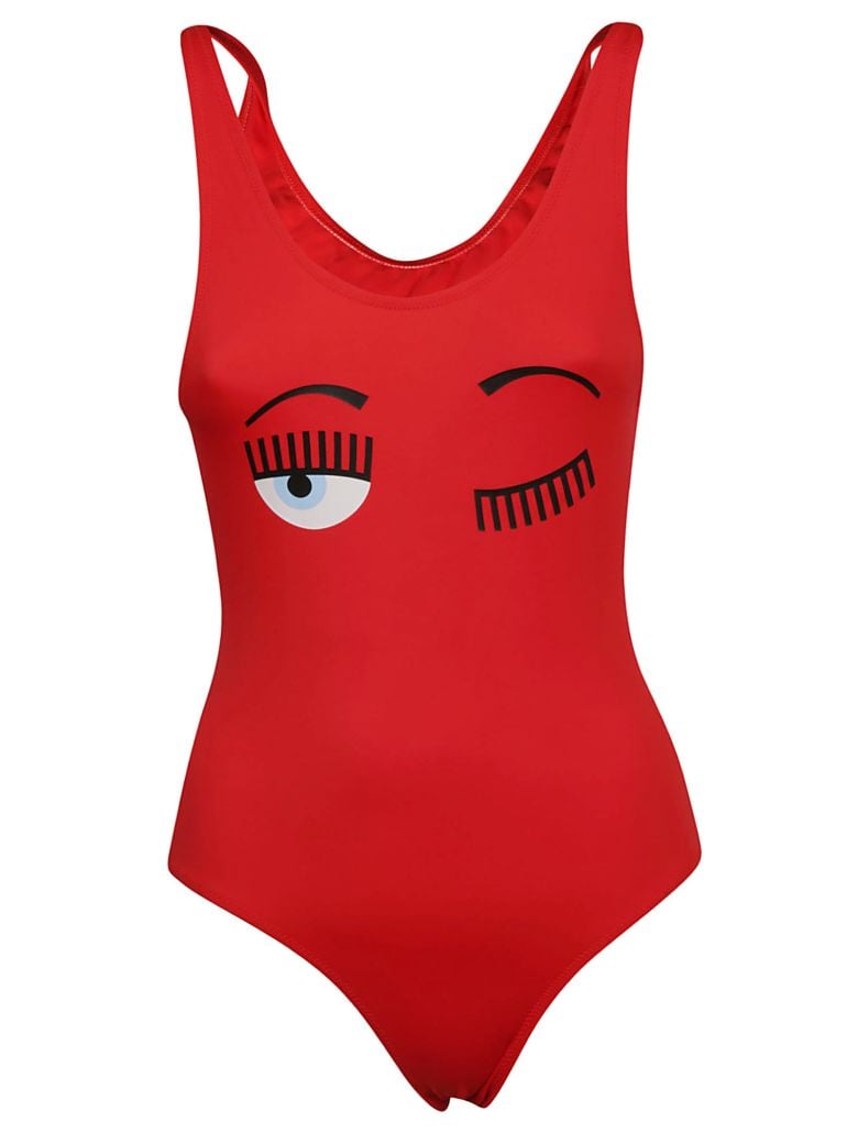 Chiara Ferragni Flirting Eye Swimsuit