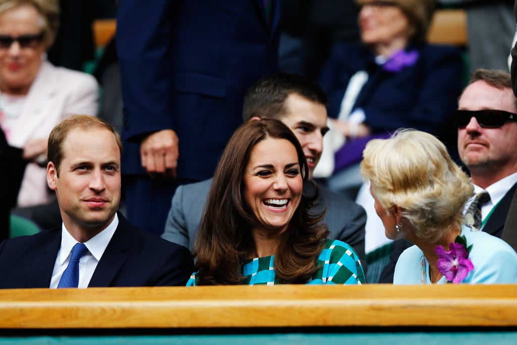 Kate Middleton and Prince William at Wimbledon 2014