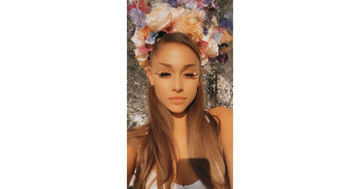 Ariana Grande Celebrates 27th Birthday With Midsommar Party Popsugar Celebrity Photo 8 