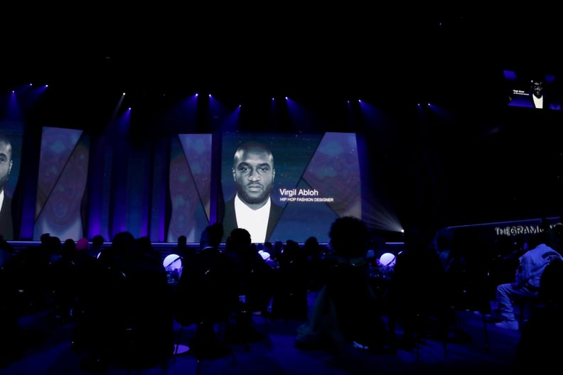 Virgil Abloh's Memoriam at the 2022 Grammy Awards
