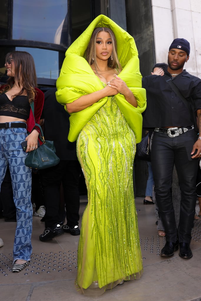 Cardi B at the Gaurav Gupta Haute Couture Show