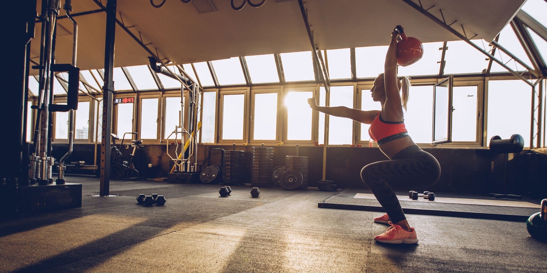 Single Arm Overhead Squat POPSUGAR Fitness