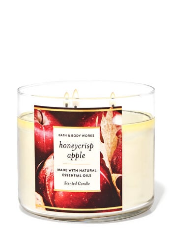 Bath & Body Works Honeycrisp Apple 3-Wick Candle