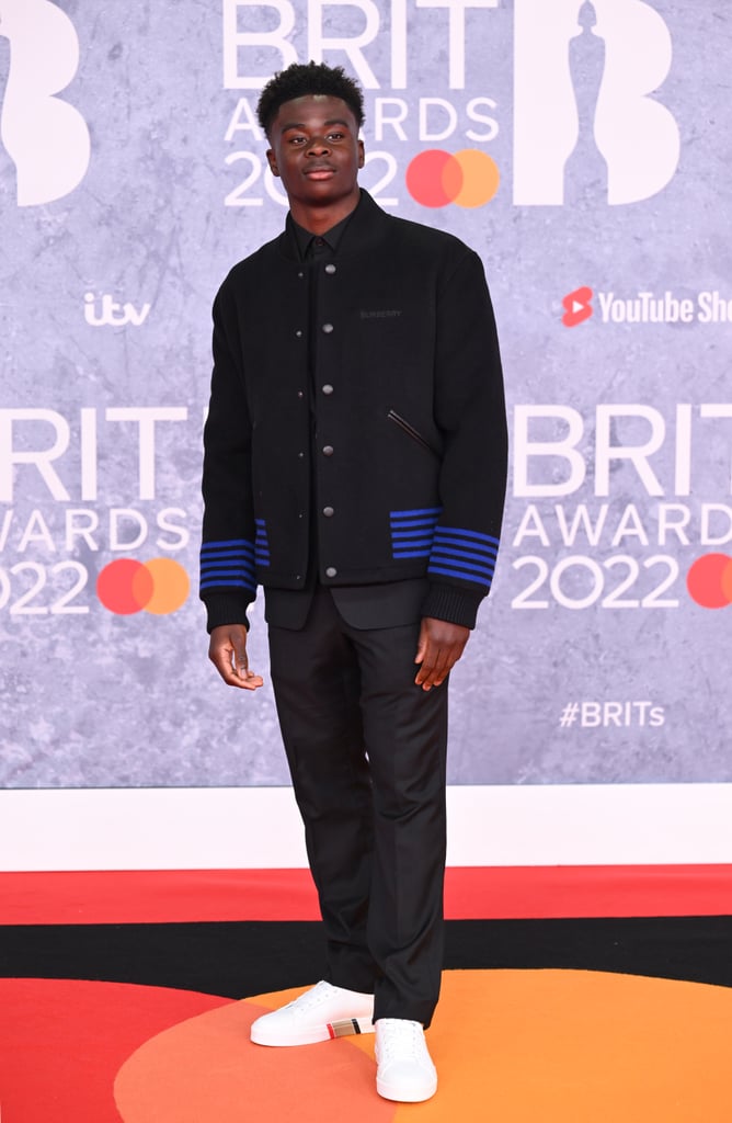 Bukayo Saka at the BRIT Awards 2022