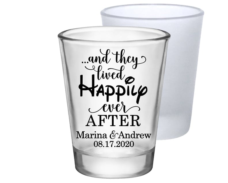 Fairytale Wedding Shot Glasses