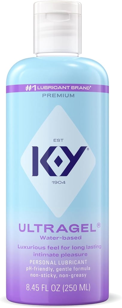 K-Y Jelly Ultragel Personal Lubricant ($14, originally $16)
This is a classic for a reason. Nongreasy and gentle, it's a reliable go-to for any time intimacy needs a little extra glide.