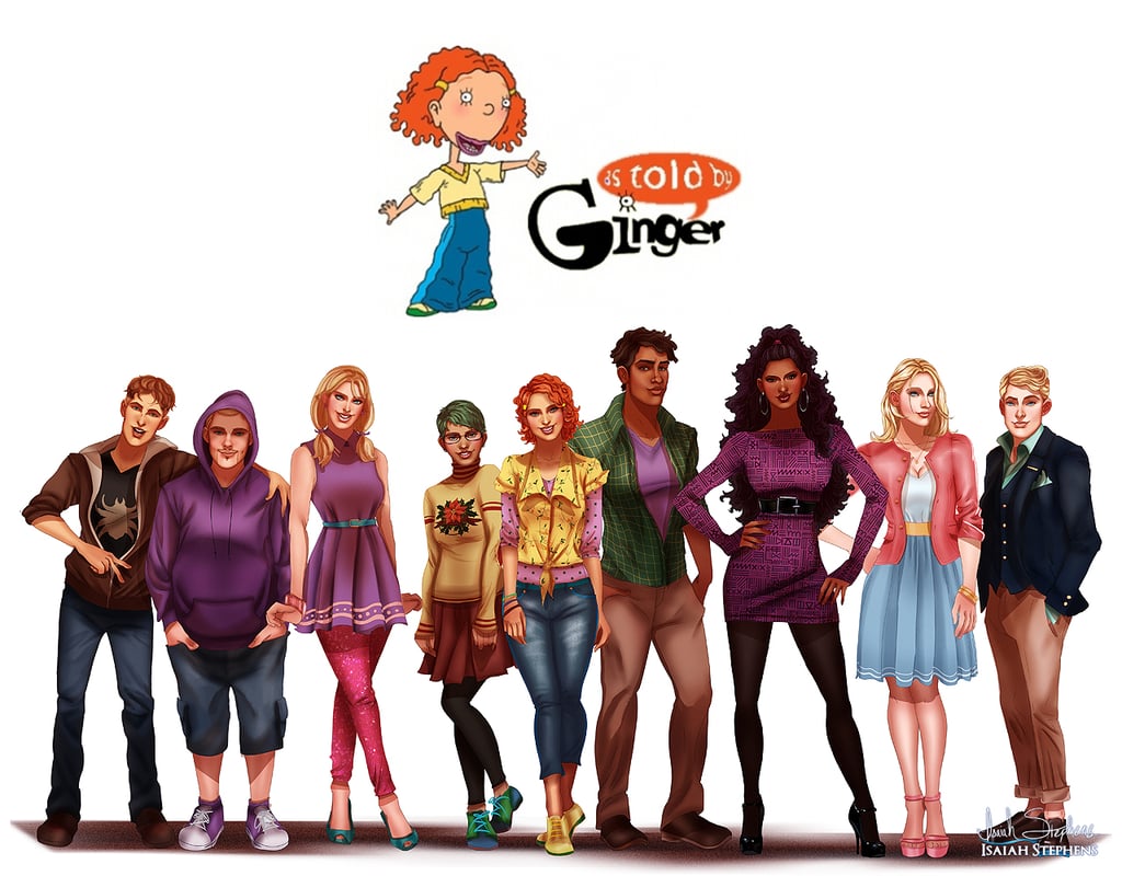 As Told By Ginger 90s Cartoon Characters As Adults Fan Art Popsugar Love And Sex Photo 30 