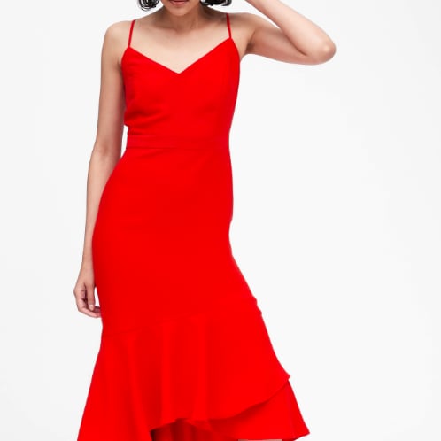 The Most Festive Red Clothing For Women at Banana Republic