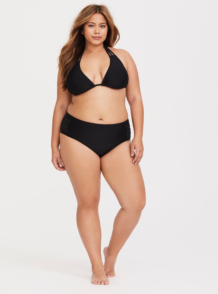 Torrid Black String Bikini