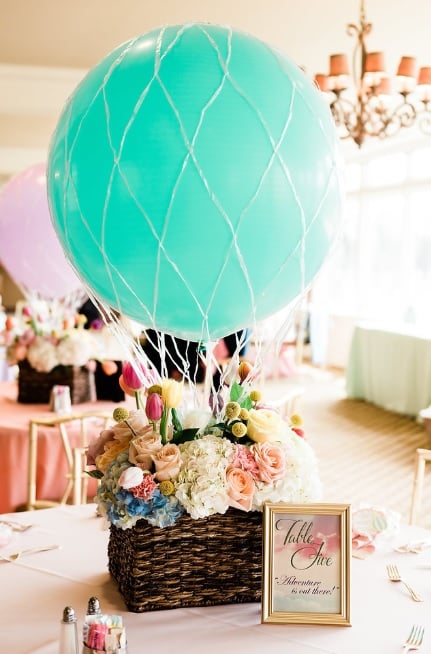 Hot Air Balloon Baby Shower Ideas