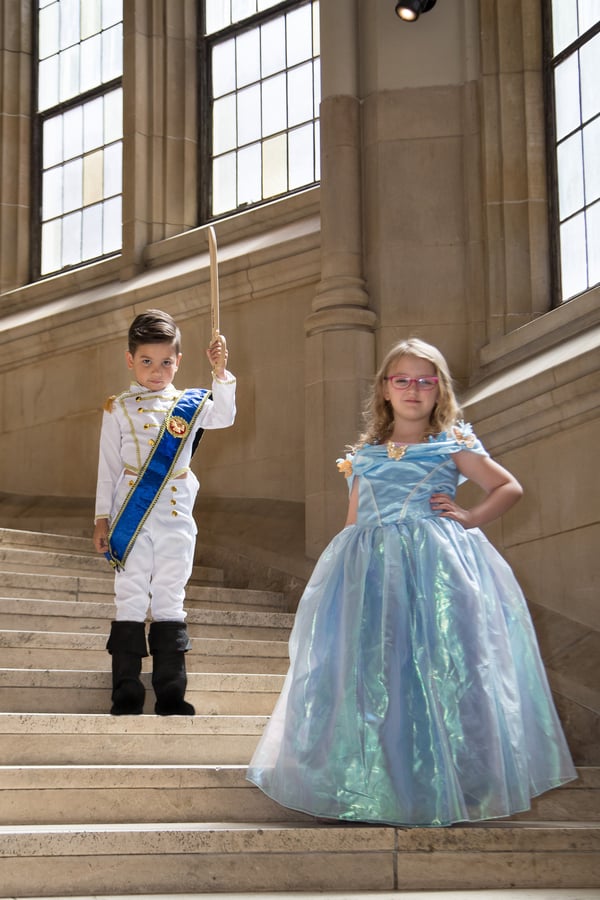Best Friends' Disney Princess and Prince Charming Photos