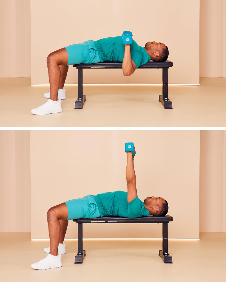 Watch An Ultra-Effective Dumbbell Arm Workout You Can Do At Home