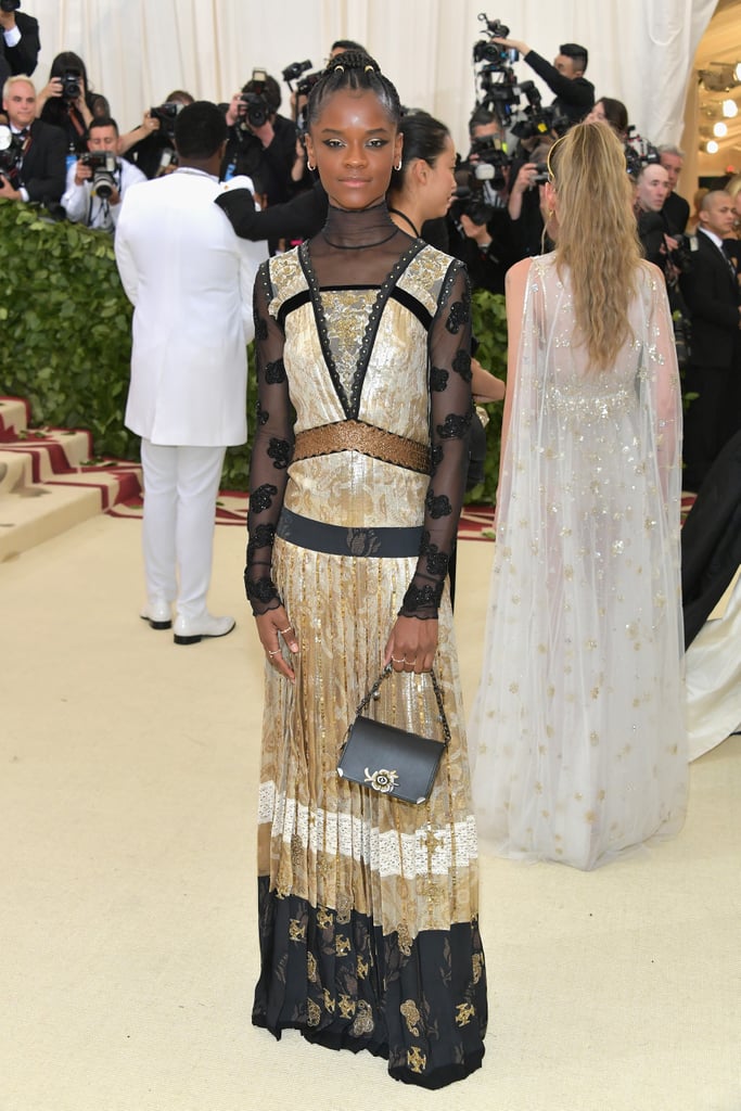 Image result for letitia wright at met gala images